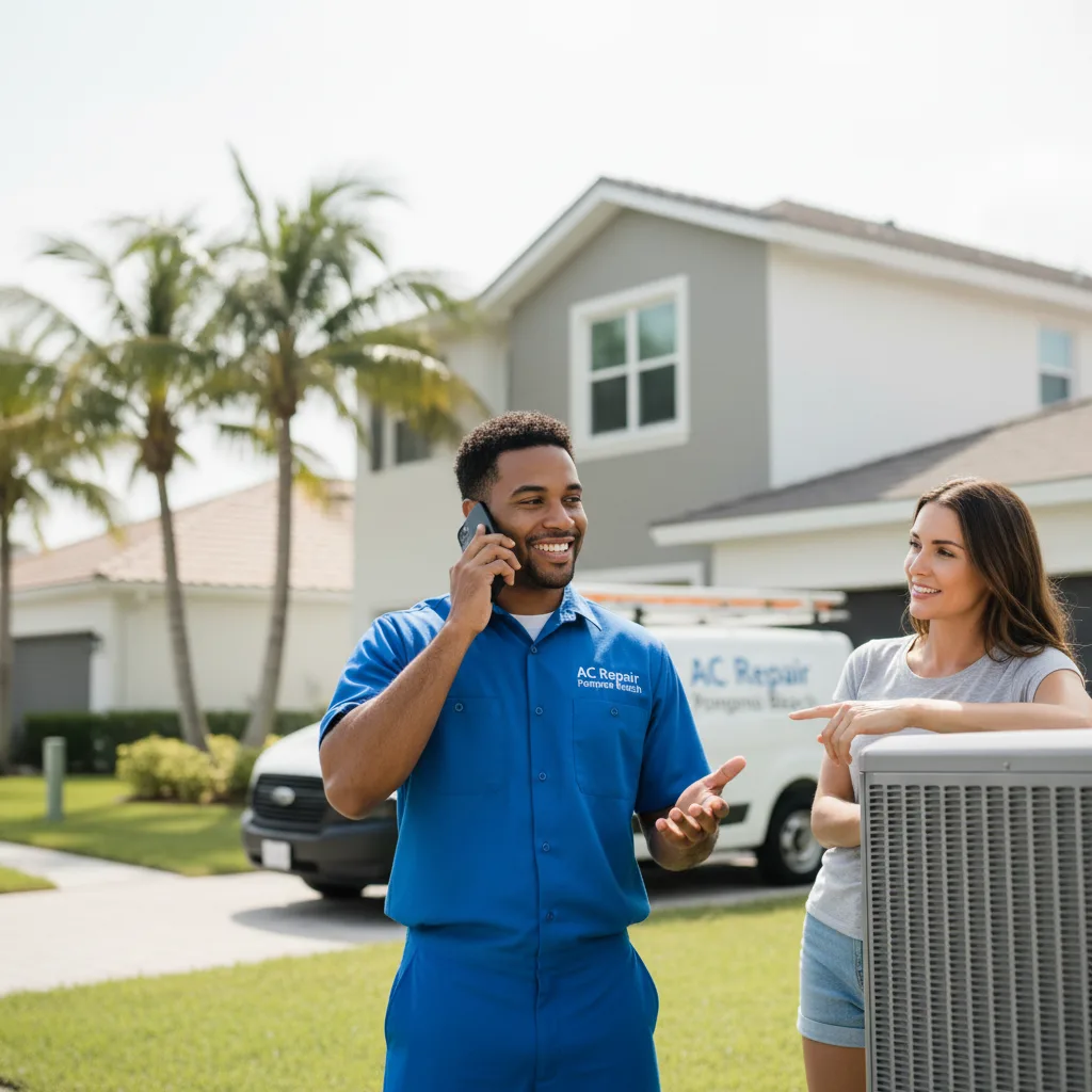 AC Repair Pompano Beach customer support in Hensley